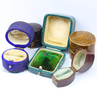 antique and vintage jewellery boxes